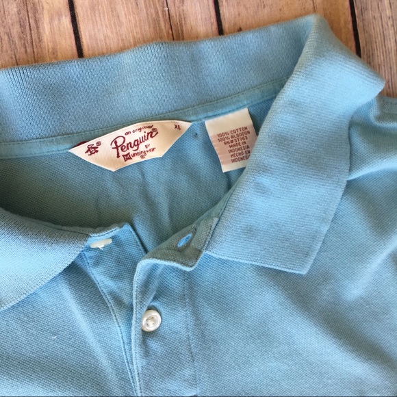 Penguin turquoise short-sleeve polo - Picture 5 of 5